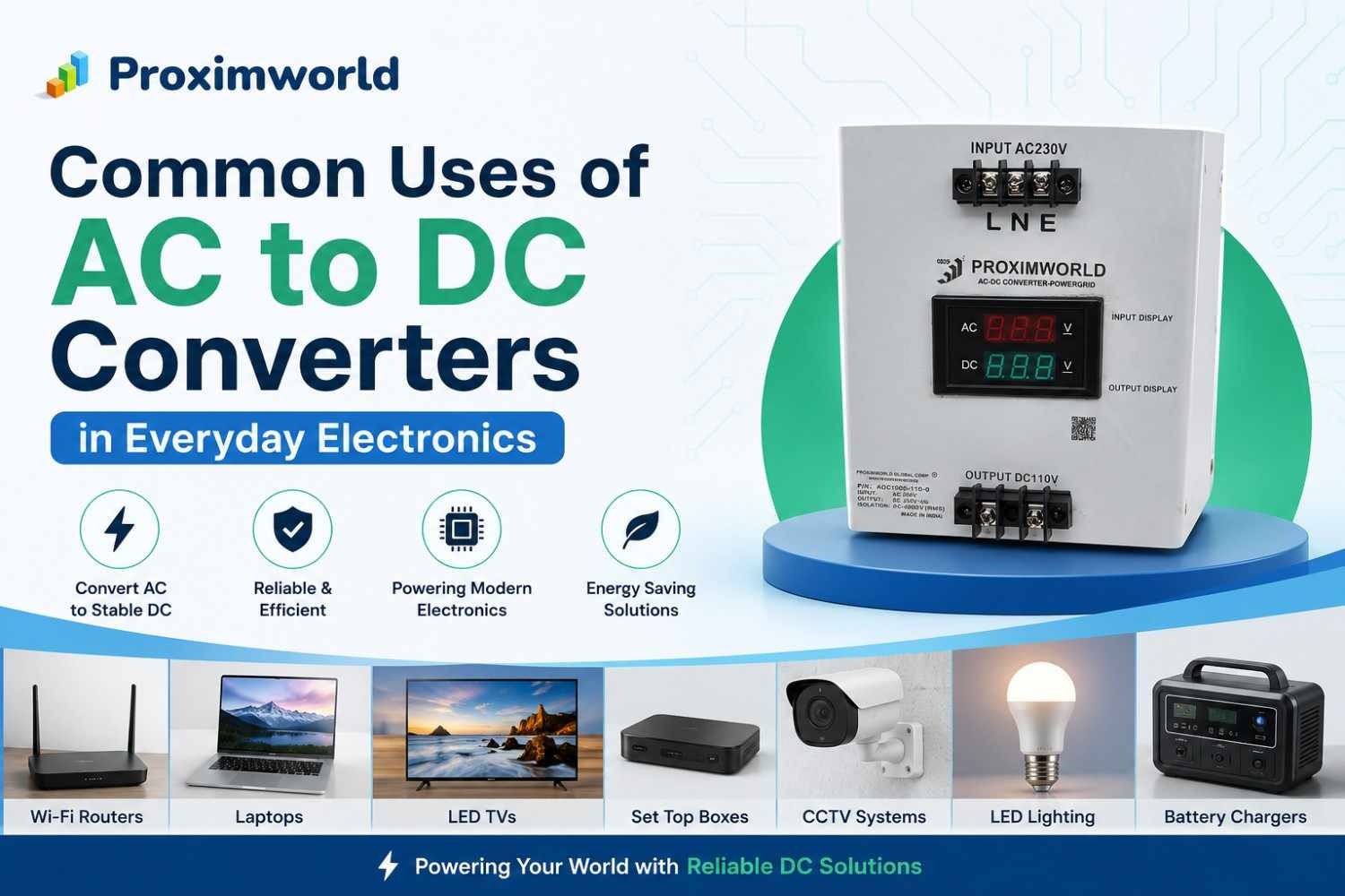 Common Uses of AC to DC Converters in Everyday Electronics