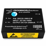 25W High Voltage DC-DC Converter – DDC25-150012-M